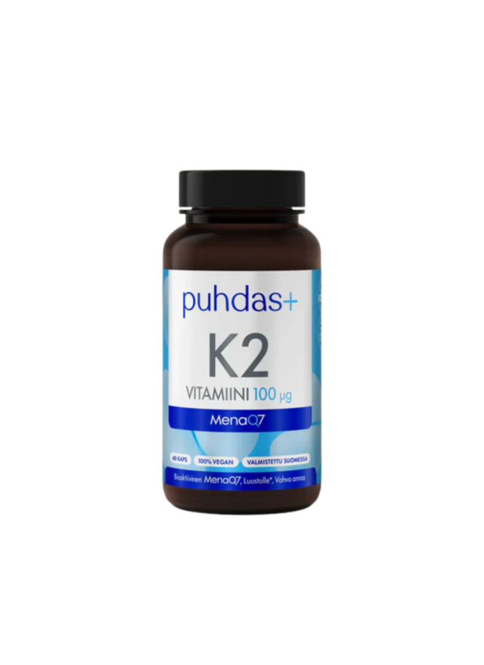K2-vitamiin 100 µg 60 kapslit