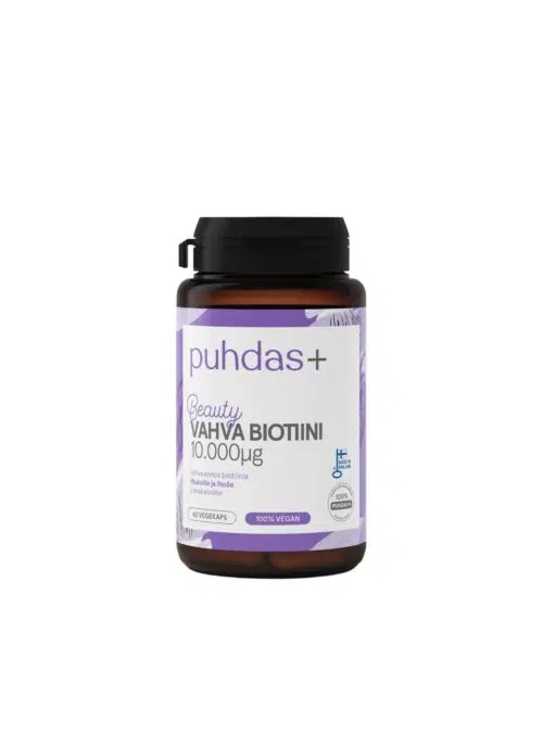 Puhdas+ Beauty Biotin 10 000 мкг 60 капсул