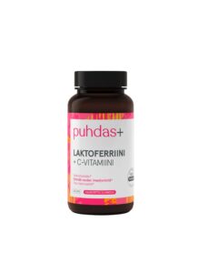 Puhdas+ Lactoferrin 200 mg + Vitamin C 40 capsules
