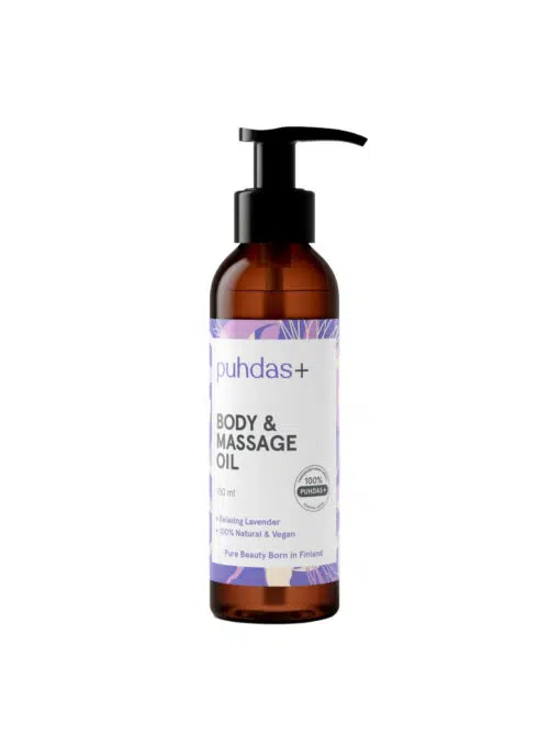 Körper- und Massageöl mit Lavendel 150 ml