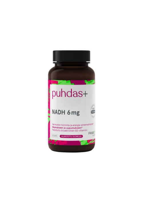 NADH 6 mg 50 kapslit
