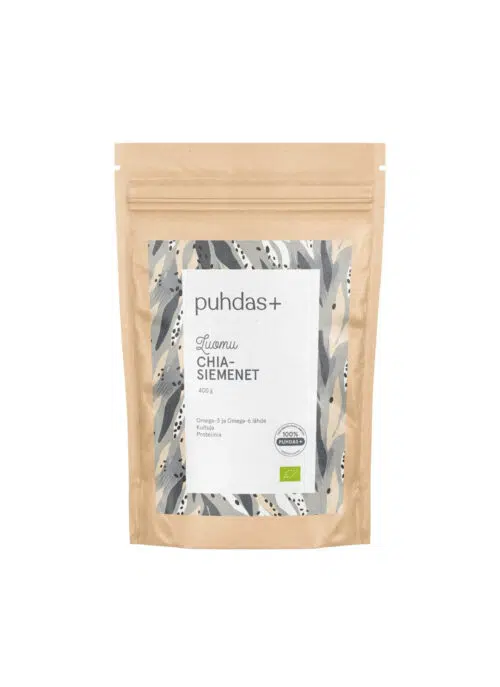Puhdas+ Bioloģiskas čia sēklas 400 g