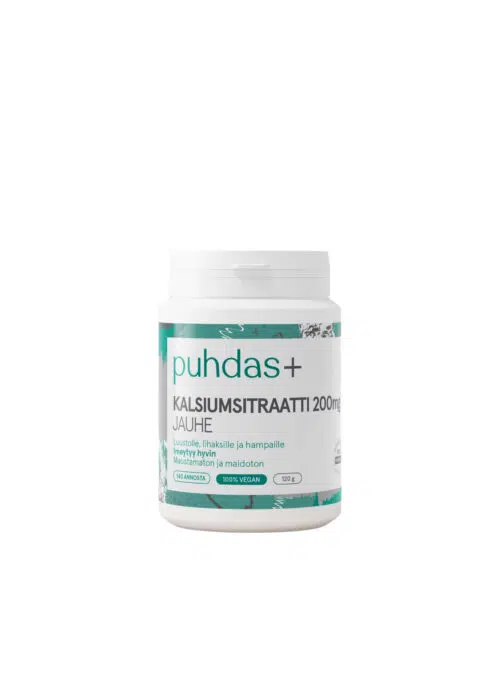 Citrato de calcio 200 mg 120 g