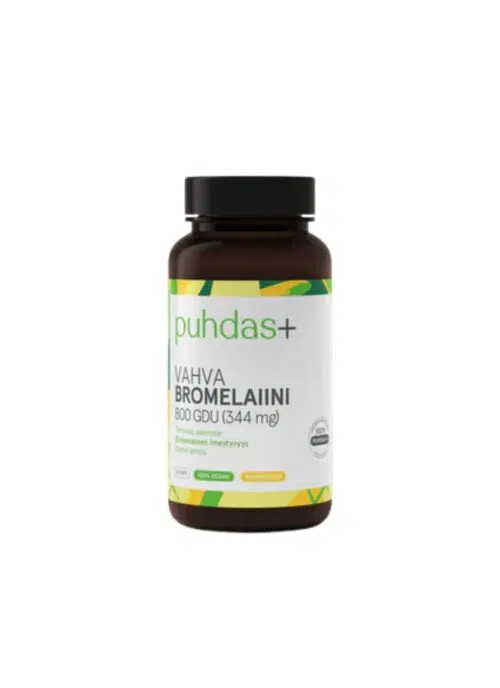 Puhdas+ Strong Bromelain 800 GDU 344 mg 60 capsules