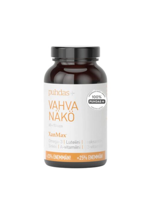 Hea nägemine luteiini, zeaksantiini ja omega-3-ga 75 kapslit