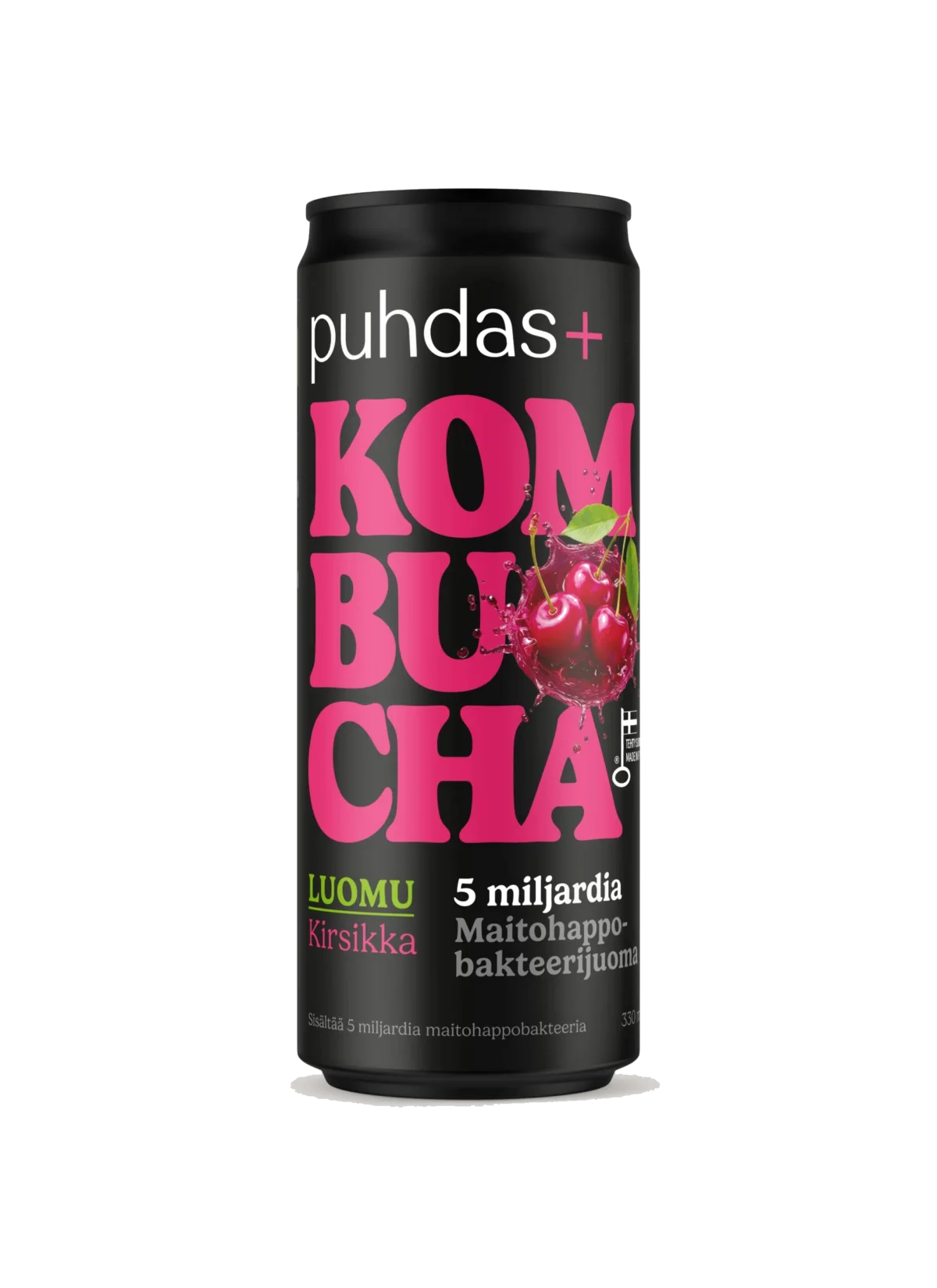 Kombucha kirsi 330 ml