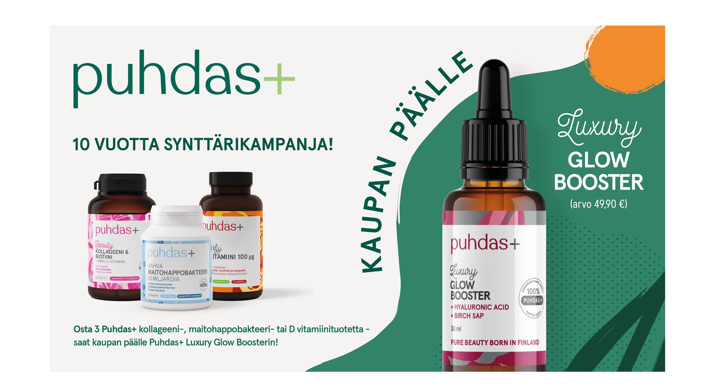 Puhdas+ täyttää 10 vuotta - Puhdas+