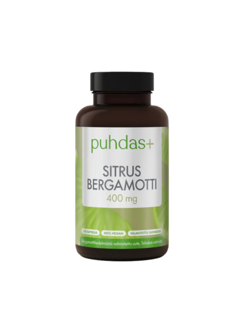 Tsitrusbergamott 400 mg 120 kapslit