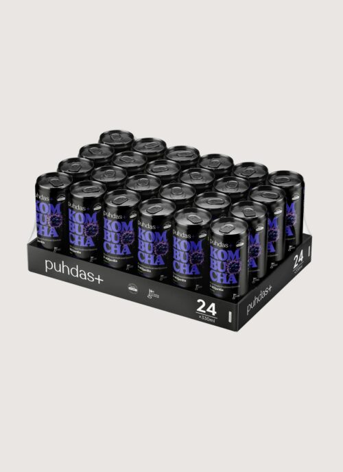 Puhdas+ Kombucha maitsevariant pakkumises