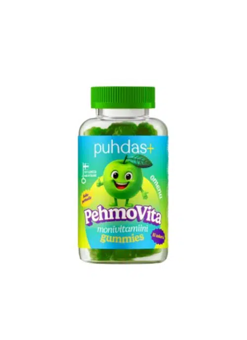 PehmoVita multivitamīnu ābolu košļājamās tabletes 75 gab.